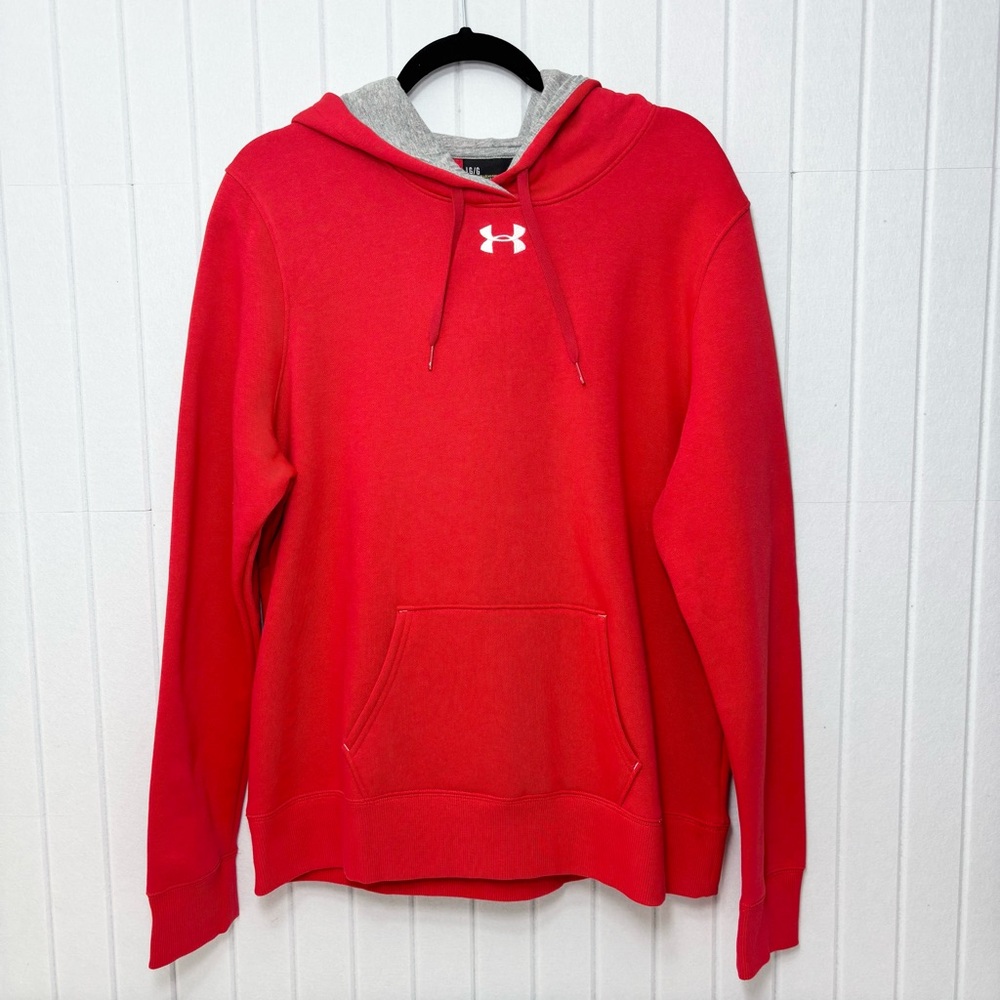 Under Armour‎ Red Sweatshirts & Hoodies Vibrant Long Sleeve Size L